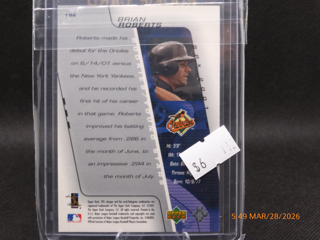 01 SP Brian Roberts #194 0891-1500