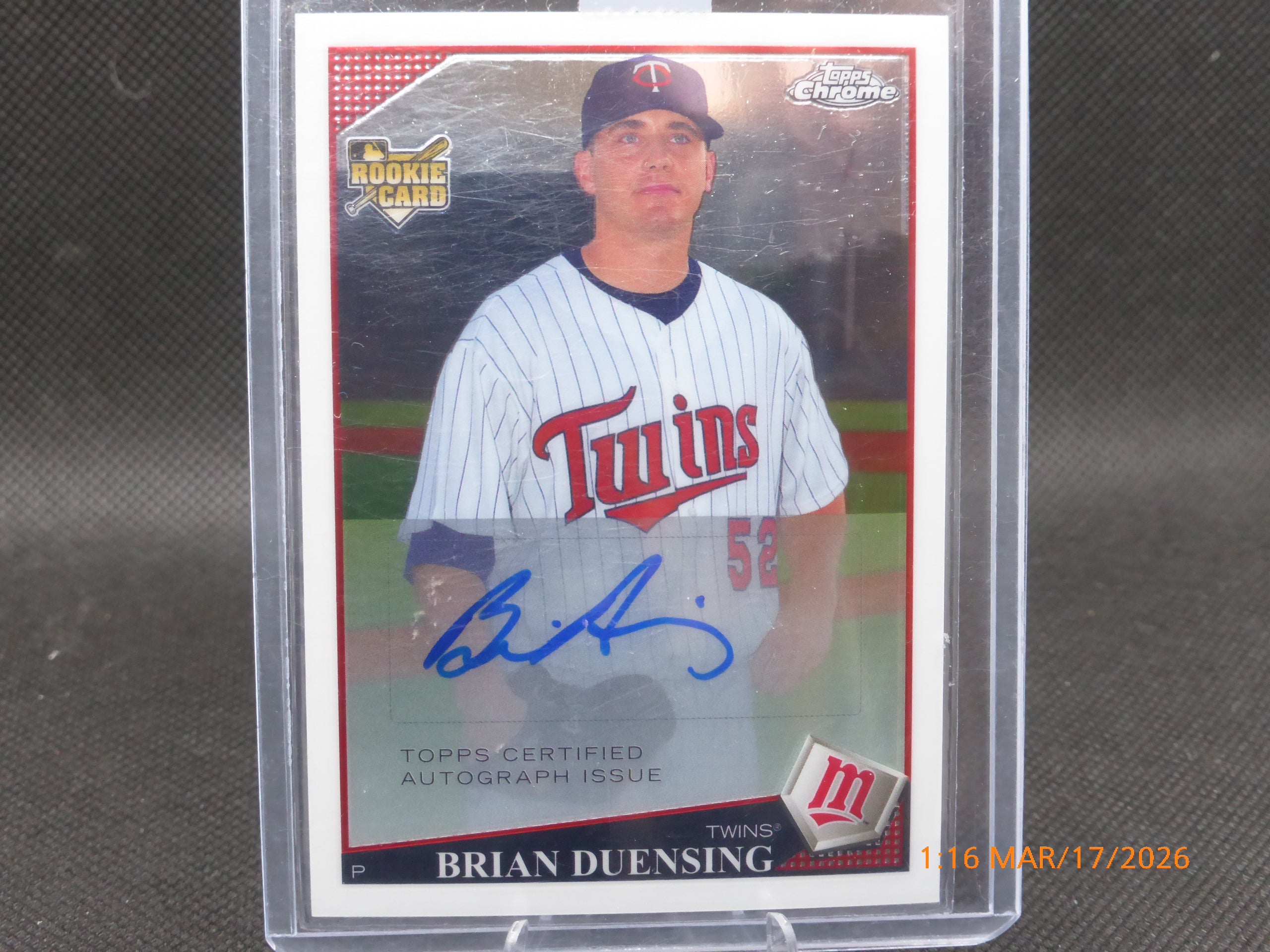 09 Topps Chrome Brian Duensing #240