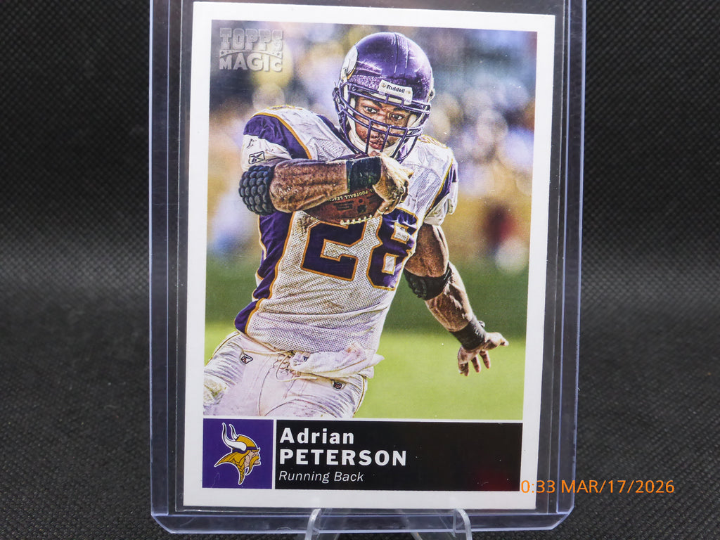 10 Topps Magic Adrian Peterson #174