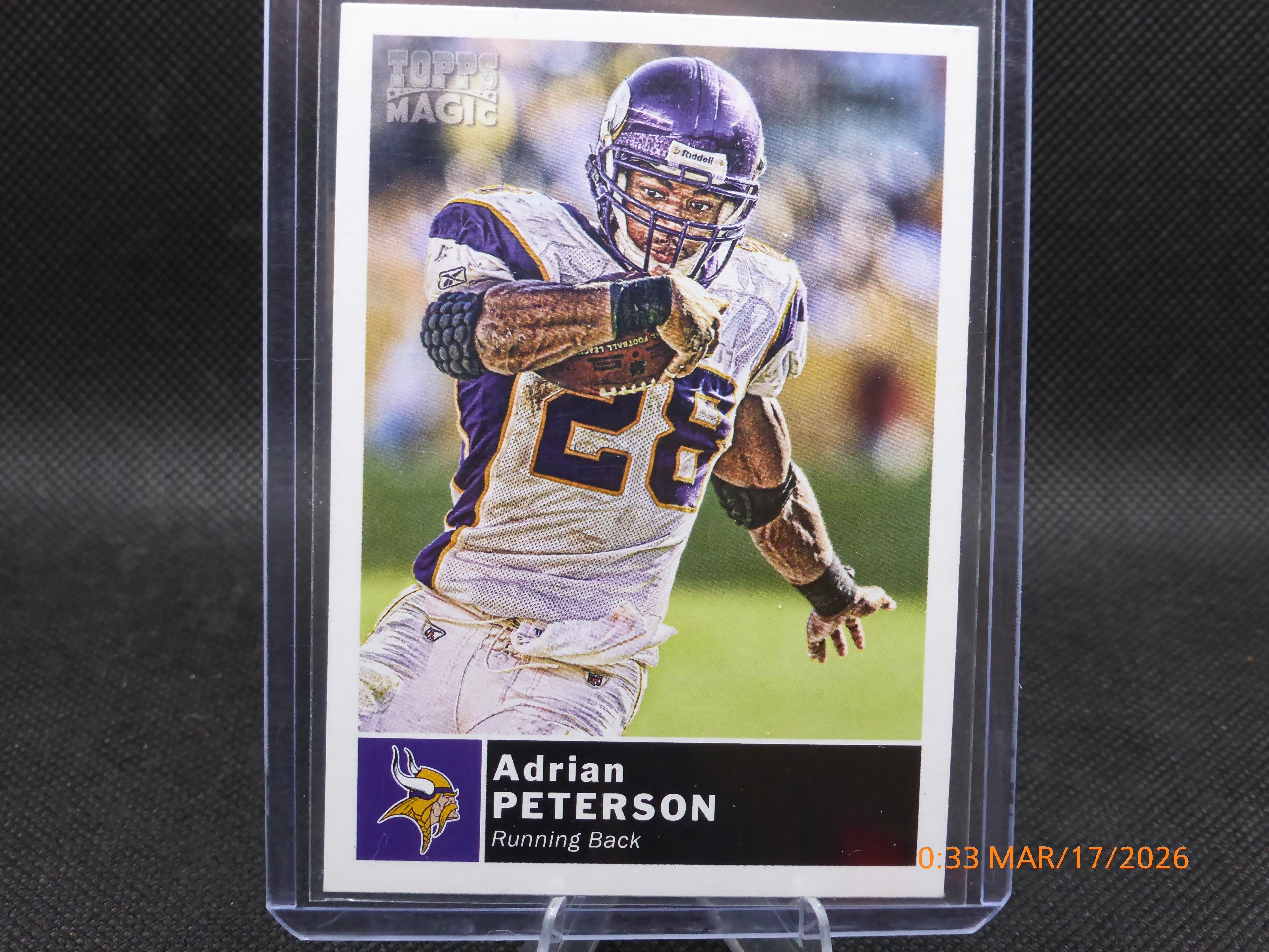 10 Topps Magic Adrian Peterson #174