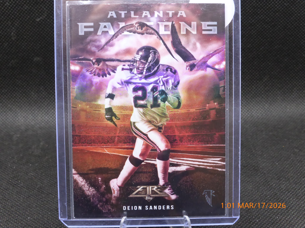 15 Topps Fire Deion Sanders #ITW-DS