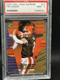 2000 Collectors Edge Supreme Tim Couch #33 PSA MINT 9