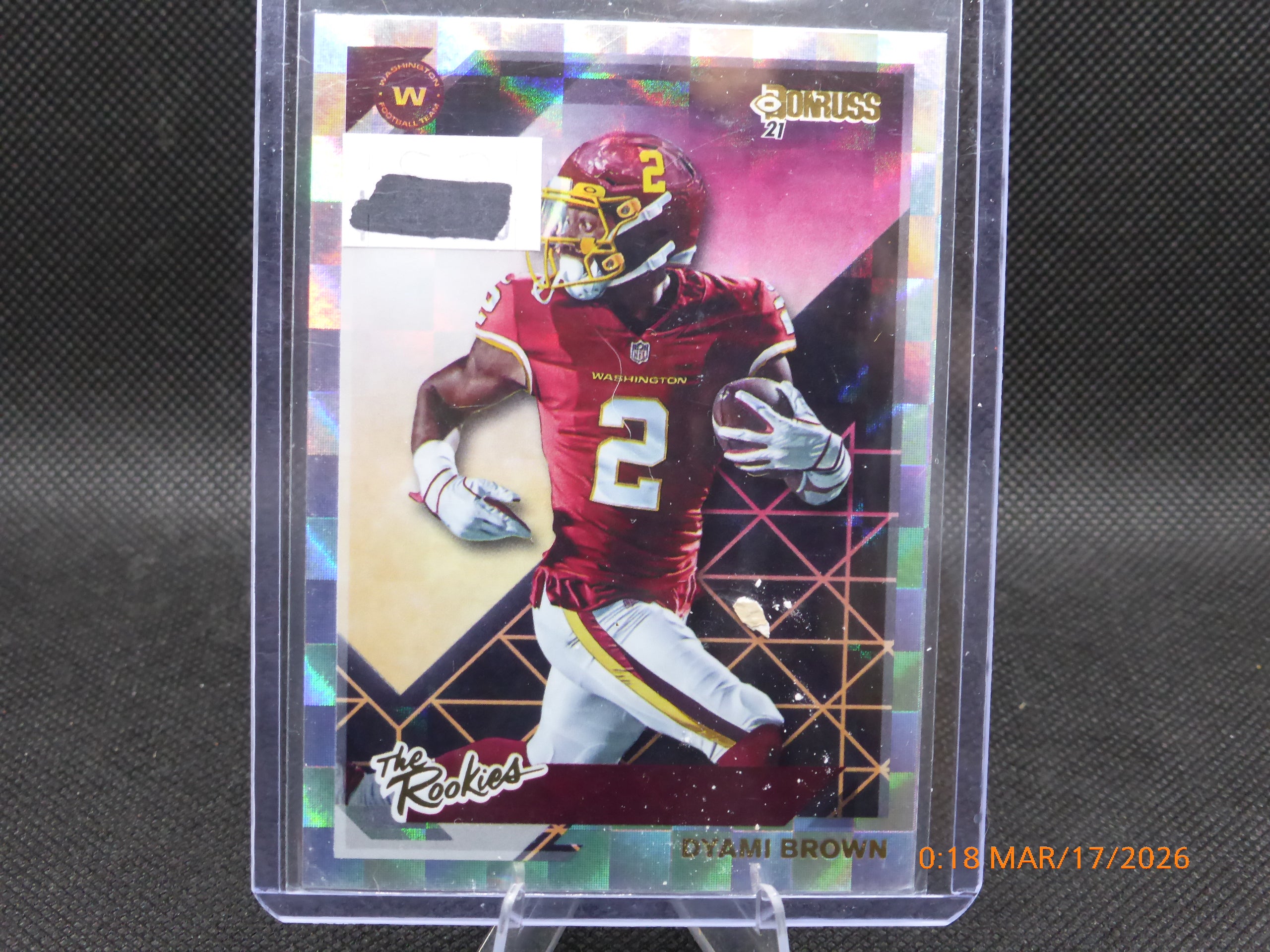 21 Donruss Dyami Brown # TR-DBR the Rookies