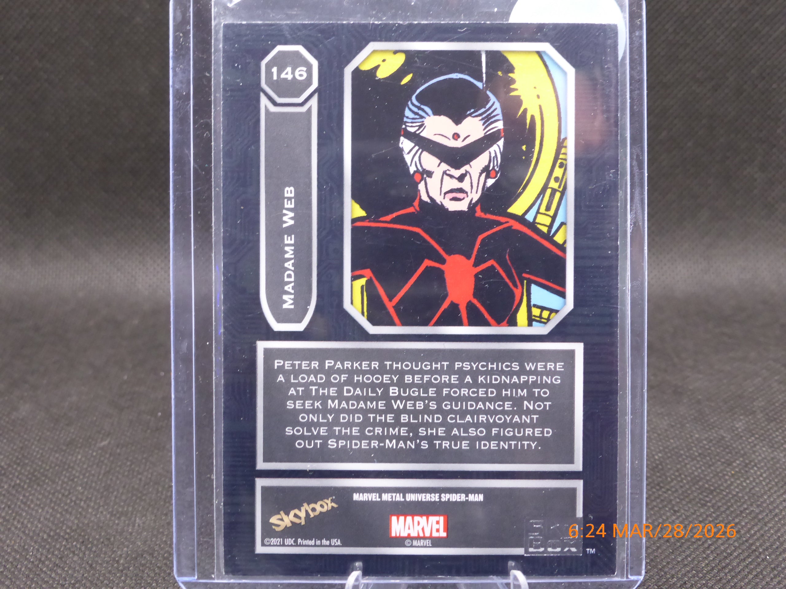 21 Marvel Metal Universe Madame Web #146