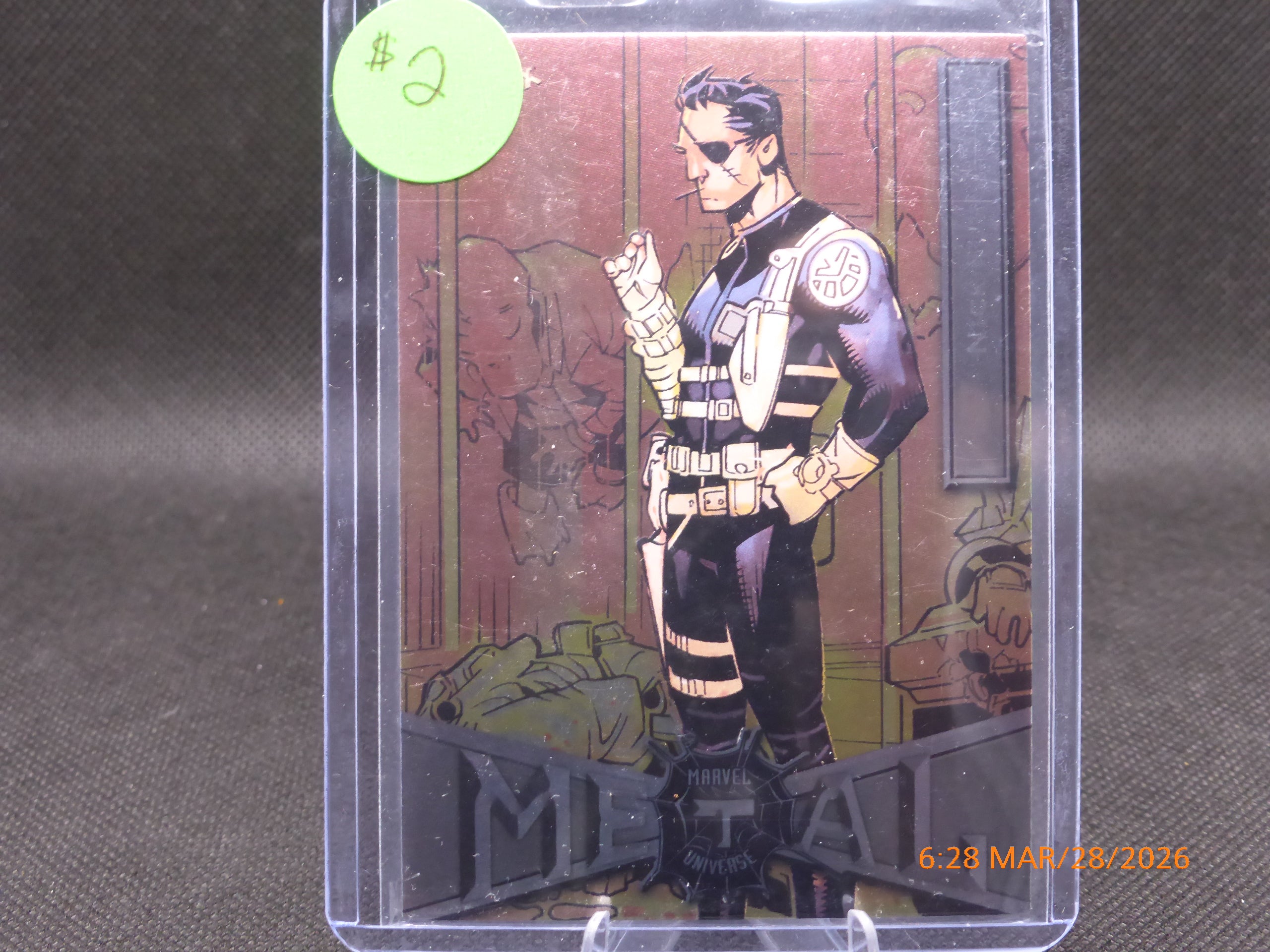 21 Marvel Metal Universe Nick Fury #61