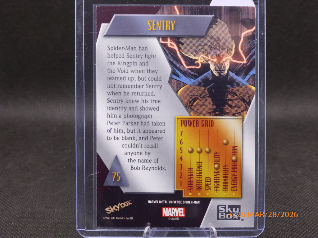 21 Marvel Metal Universe Sentry #75