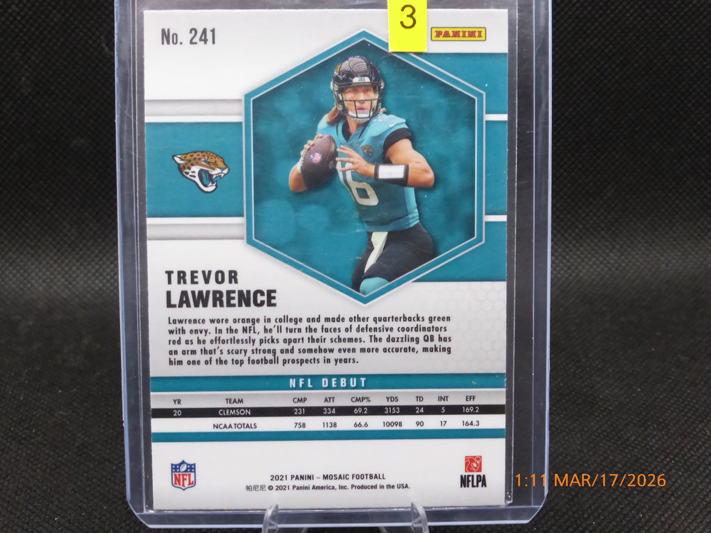 21 Mosaic Trevor Lawrence #241