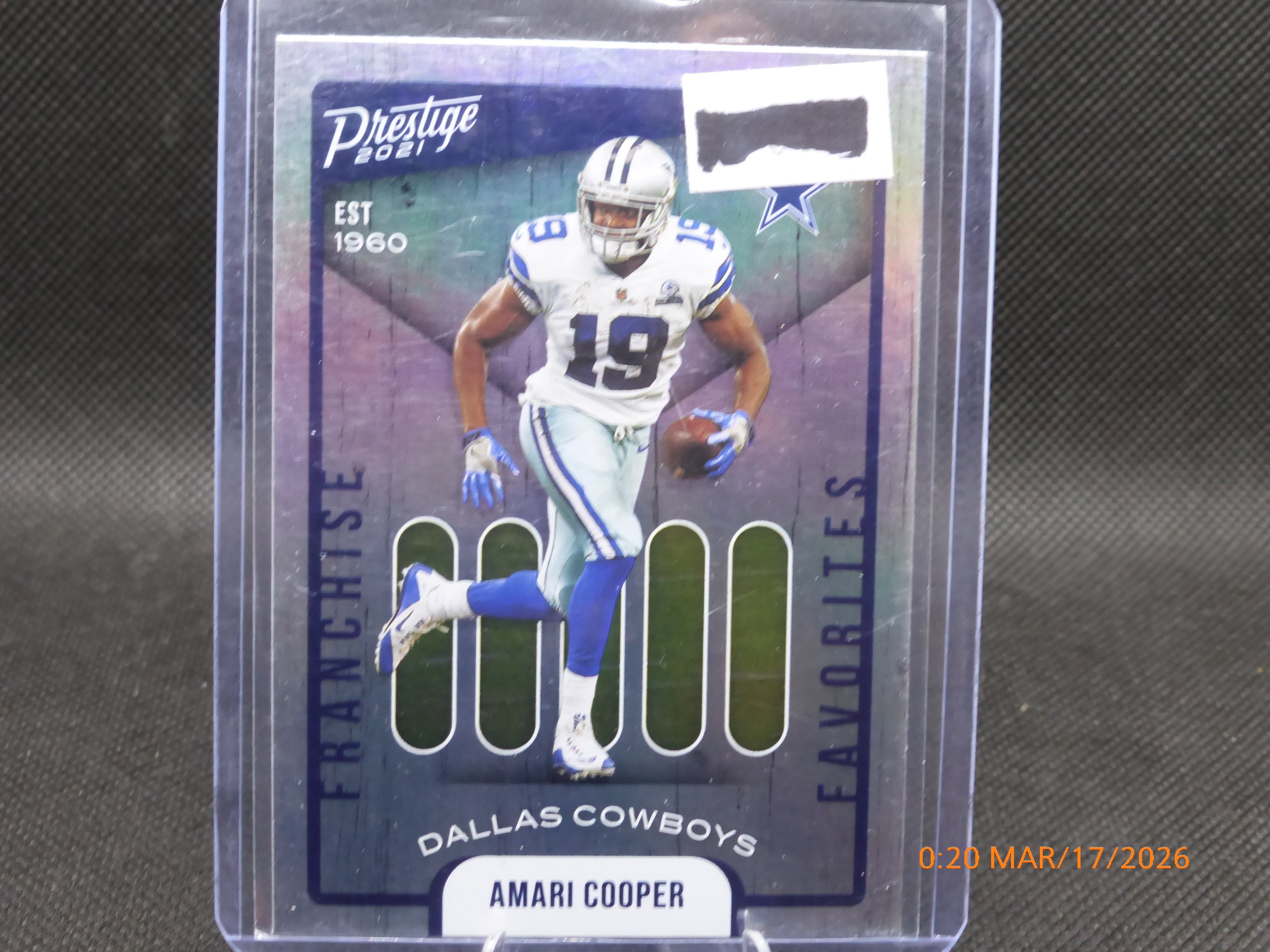 21 Prestige Amari Cooper #FF-3 Franchise Favorites B