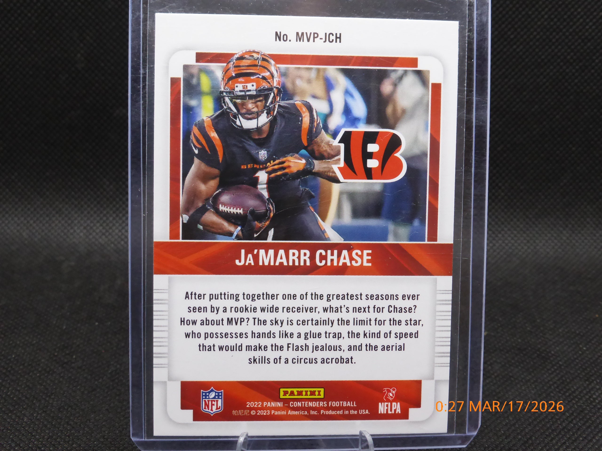 22 Contenders Ja'Marr Chase #MVP-JCH