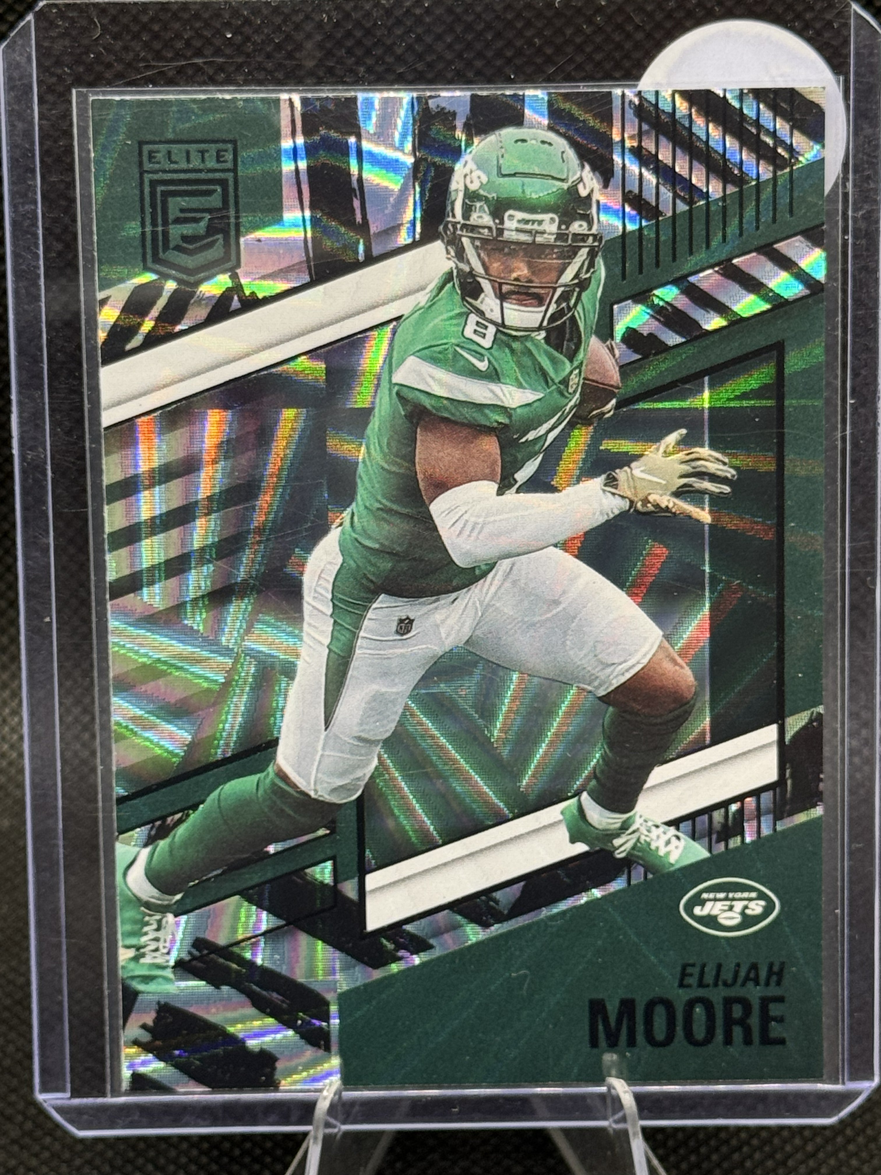 22 Donruss Elite Elijah Moore #57 Prizm