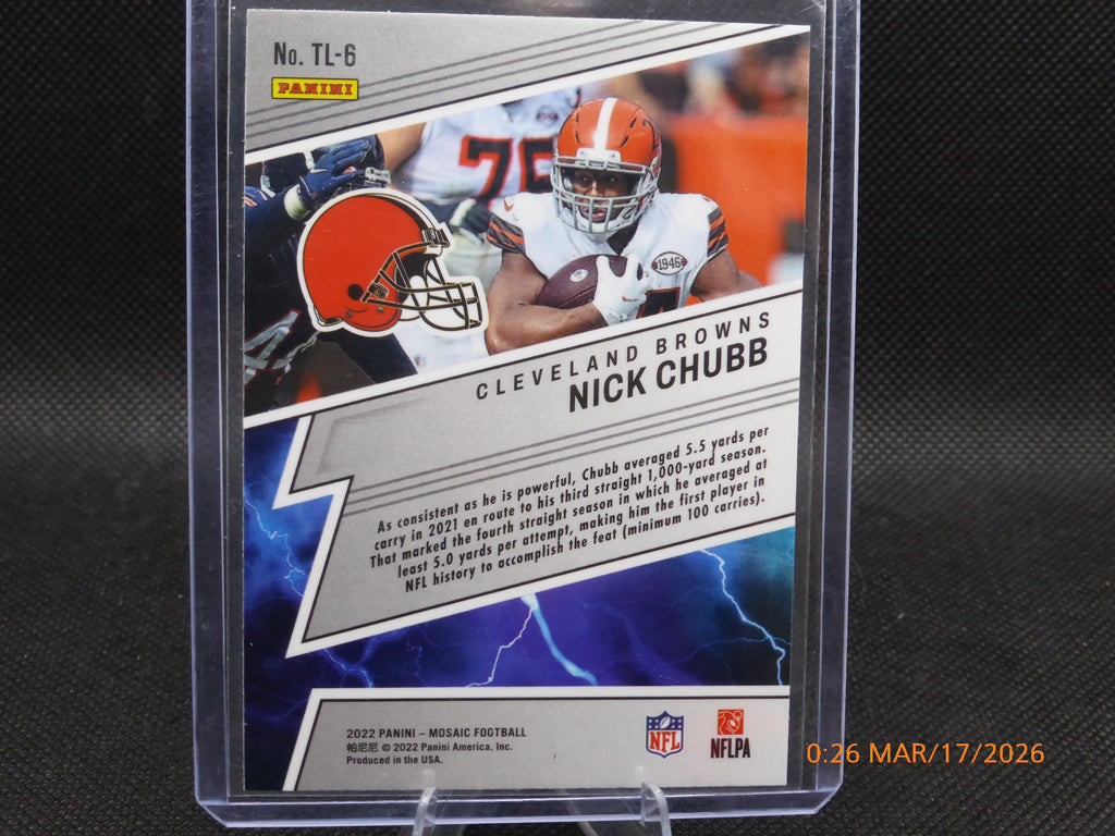 22 Mosaic Nick Chubb #TL-6
