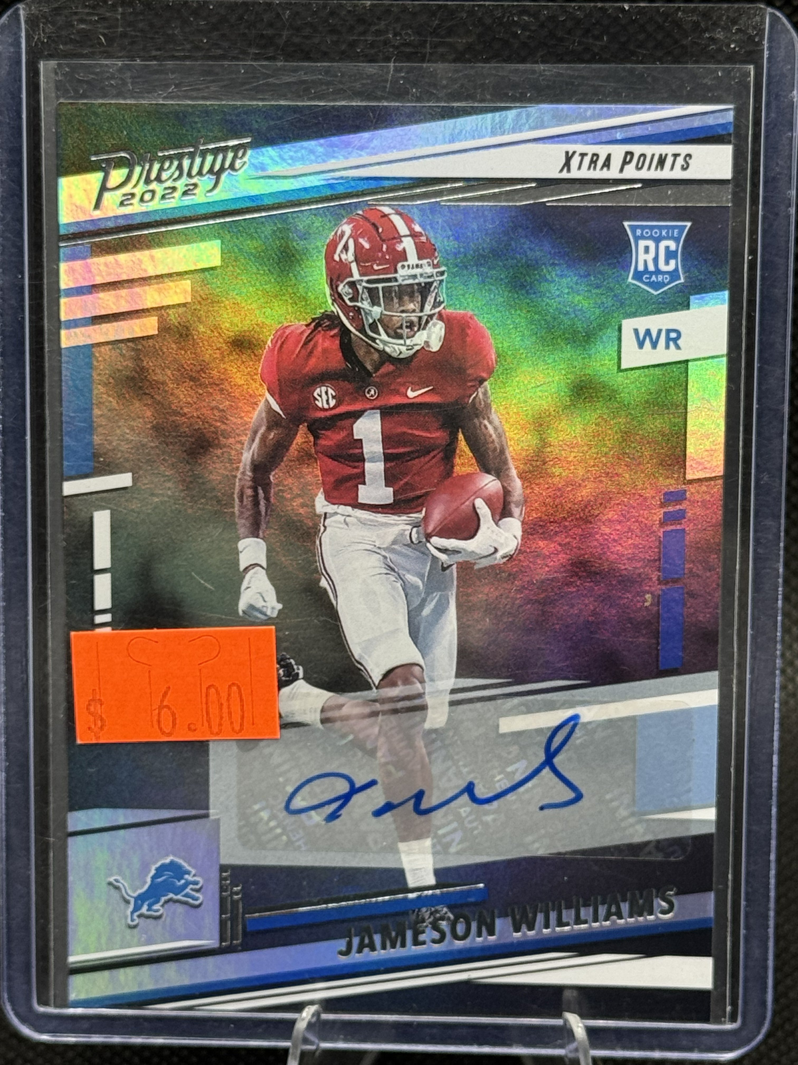 22 Prestige Jameson Williams #307 Autograph