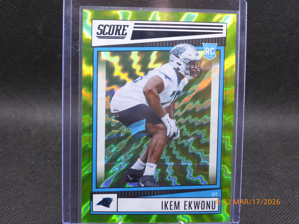 22 Score Ikem Ekwonu #322 Green Explosion 48/99