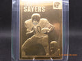 22kt Gold Football Card Gale Sayers Chicago Bears Mint Condition
