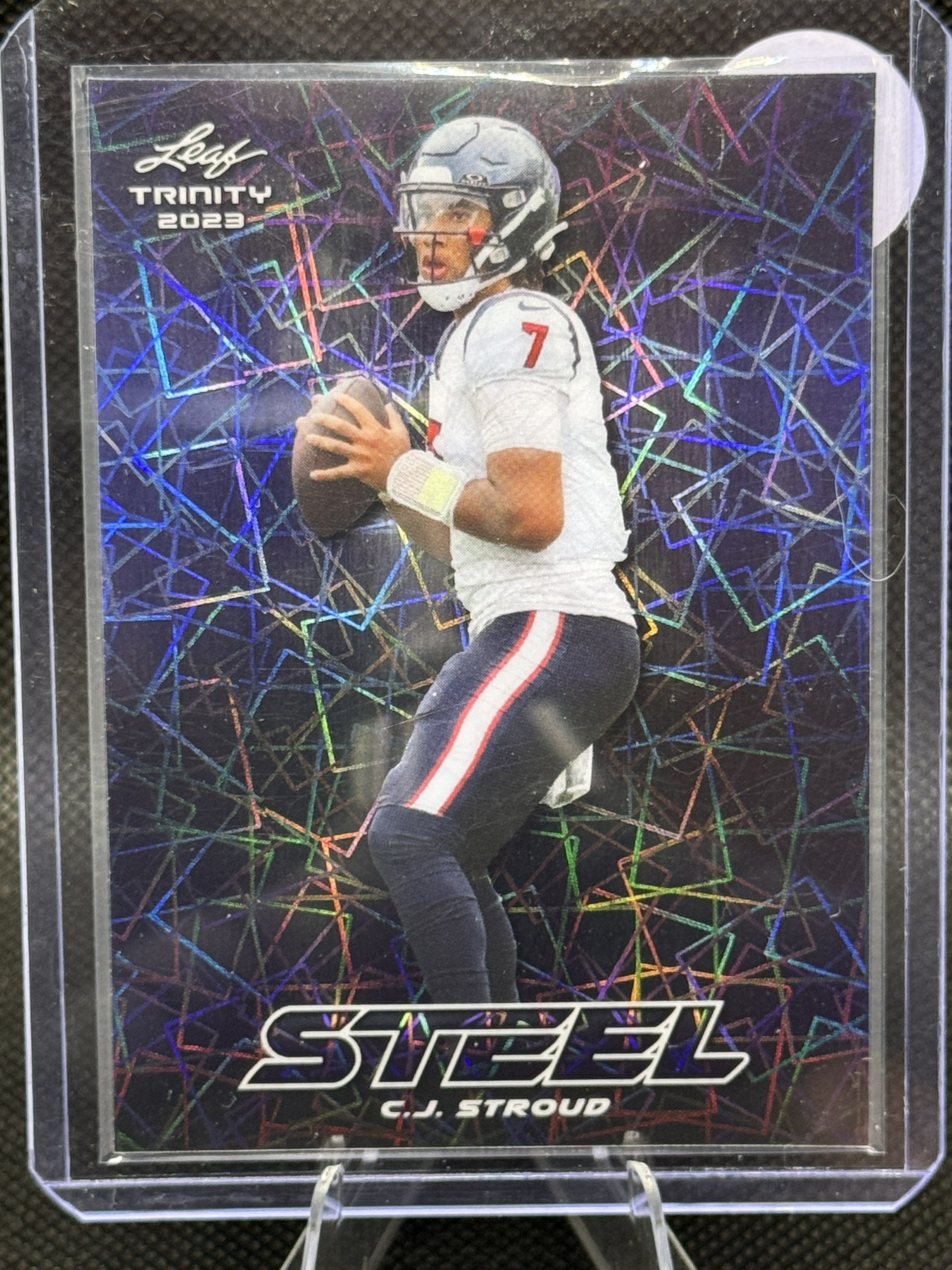 23 Leaf Trinity CJ Stroud #S-17 Steel Laser 62 of 99
