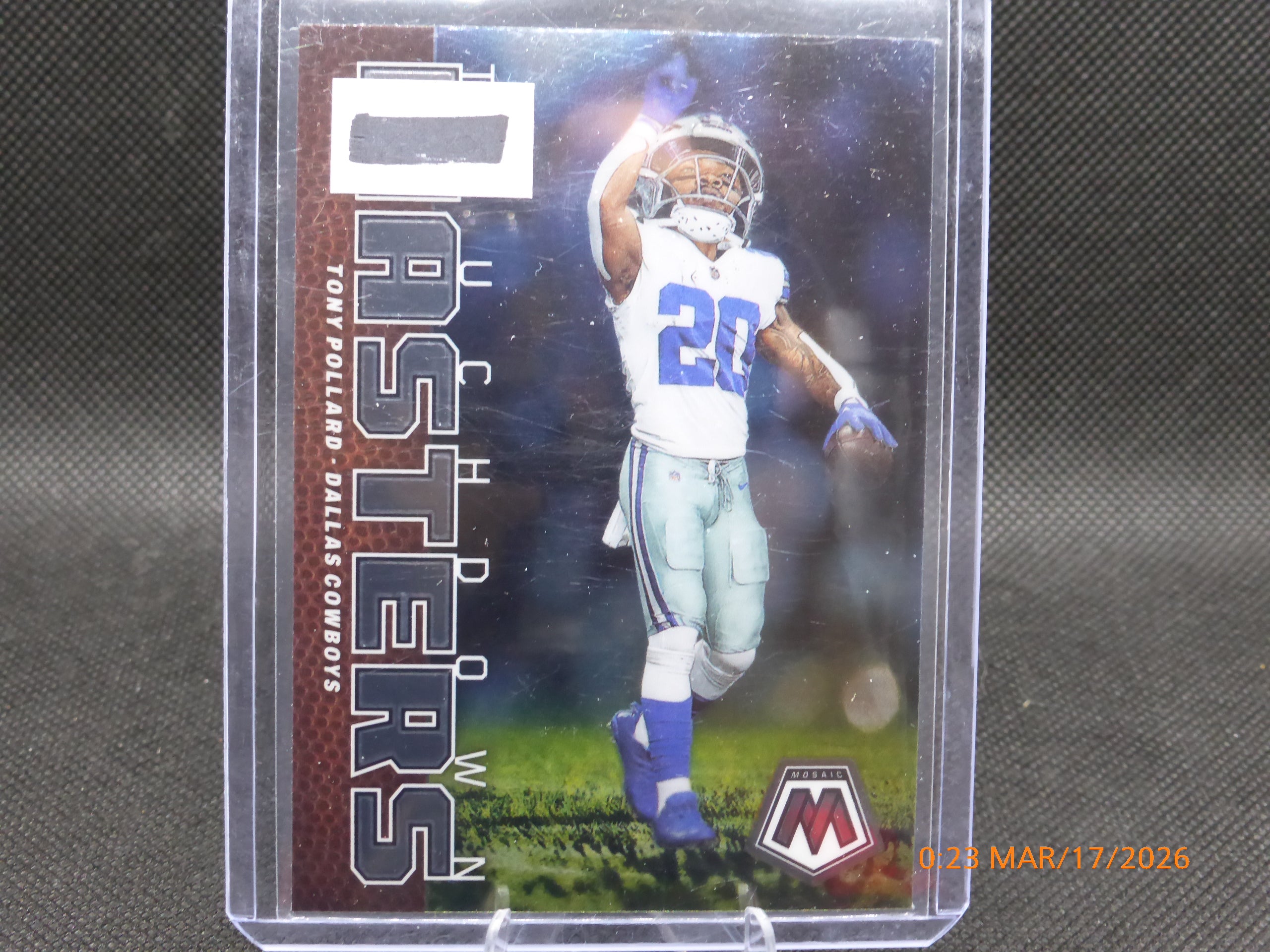 23 Mosaic Tony Pollard #TM-TP Touchdown Masters