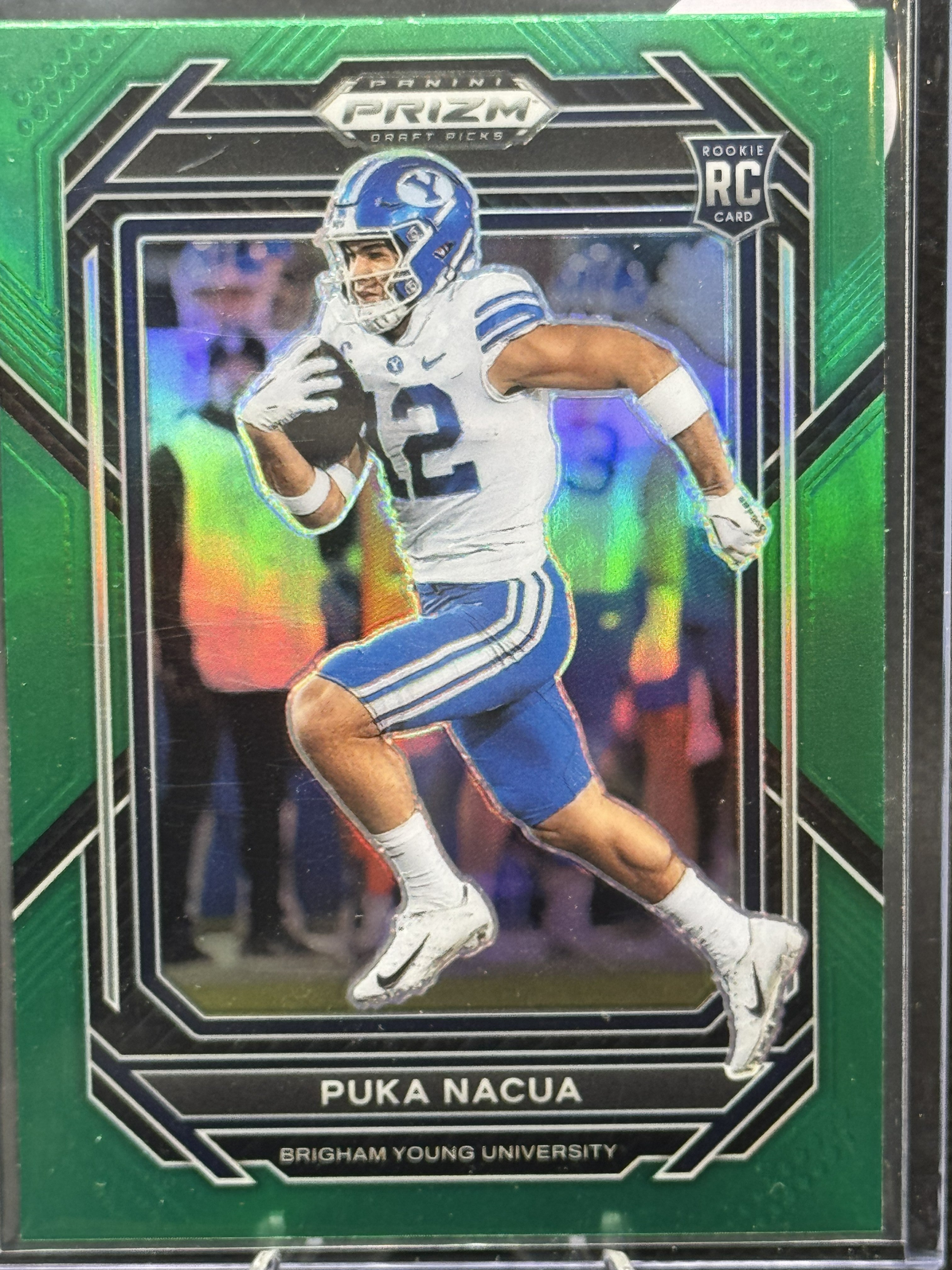 23 Prizm Draft Picks Puka Nacua (RC) #197 Green Prizm