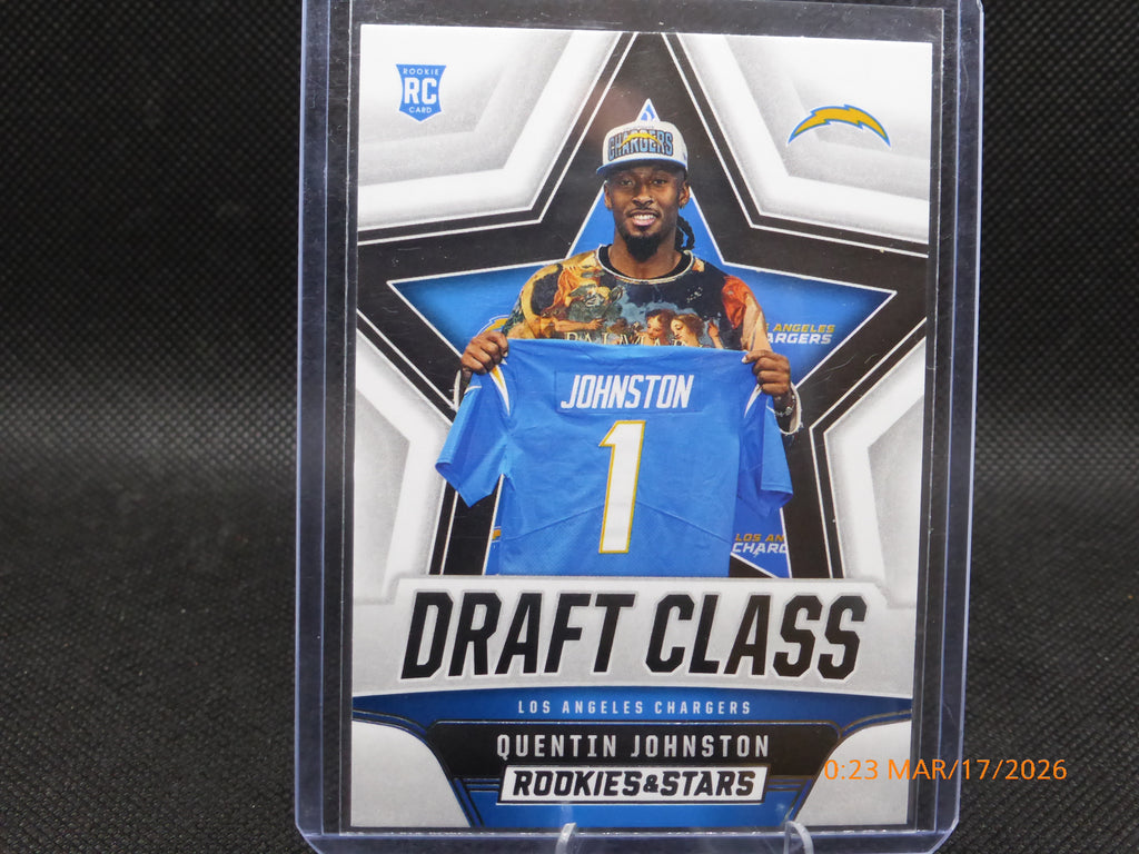 23 Rookies and Stars Quentin Johnston #DC-14