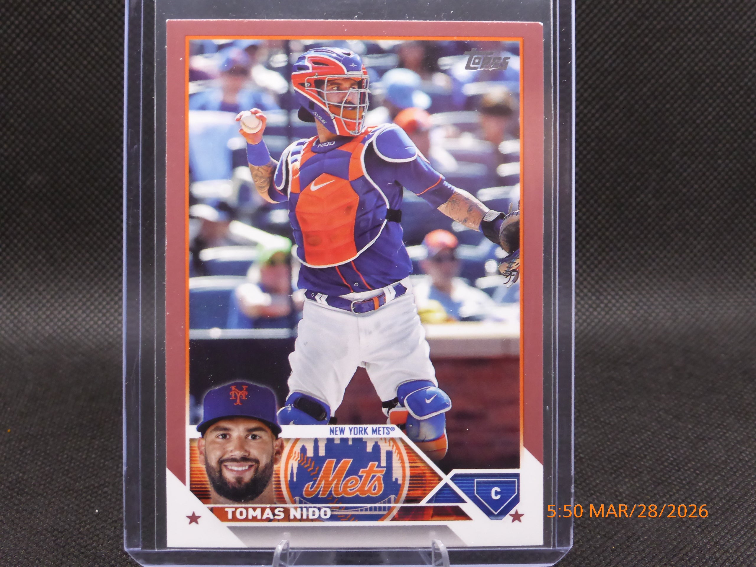 23 Topps Tomas Nido #US105 19-50
