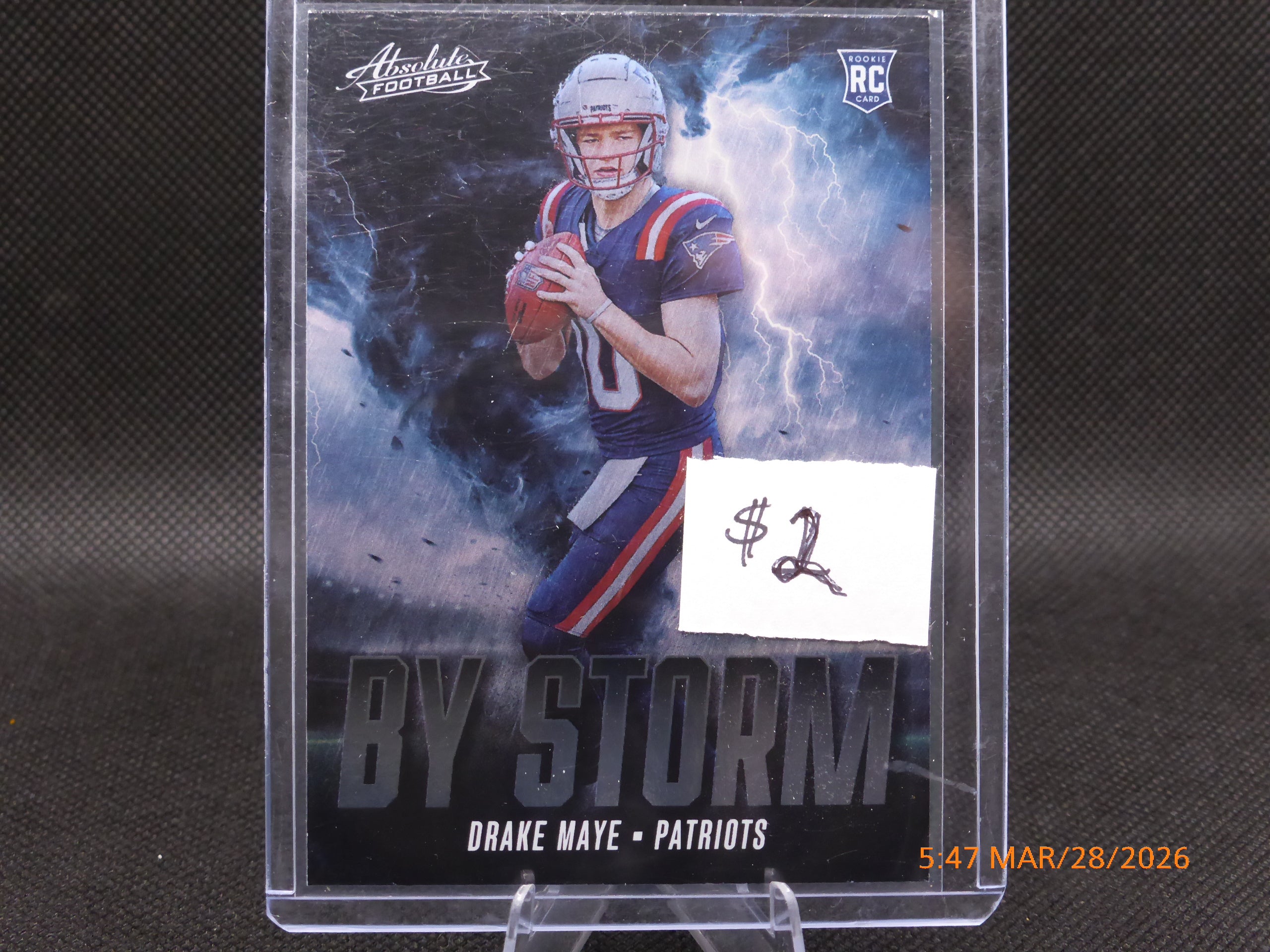 24 Absolute Drake Maye By Storm BS-DME