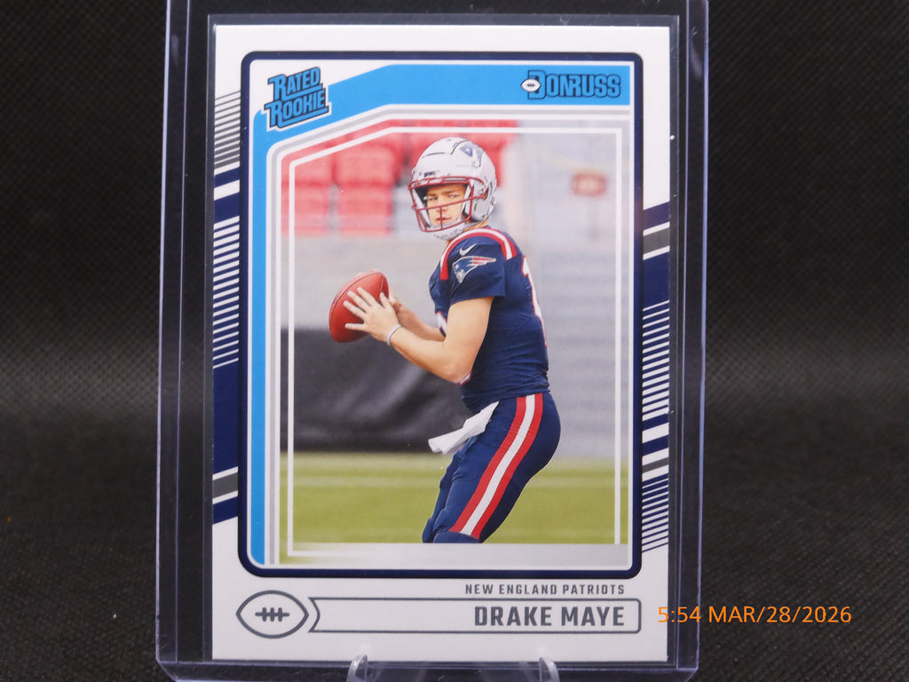 24 Donruss Drake Maye #379 Rated Rookie