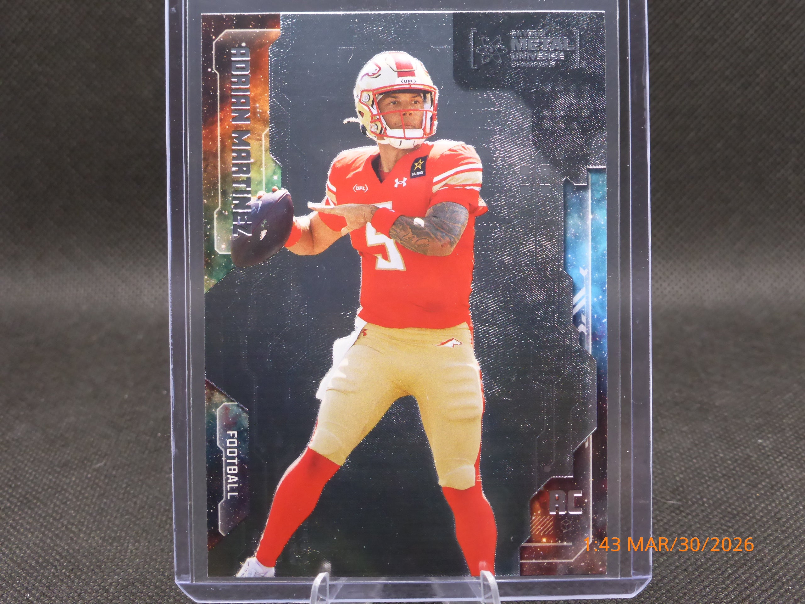 24 Metal Universe Champions Adrian Martinez #84