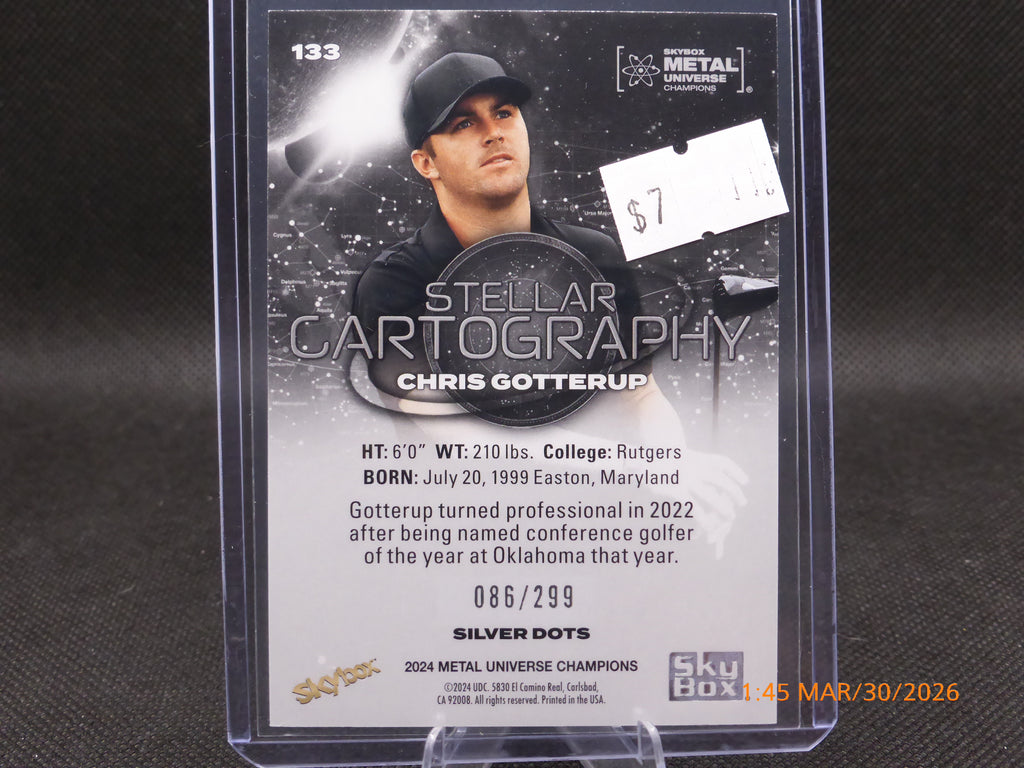 24 Metal Universe Champions Chris Gotterup #133