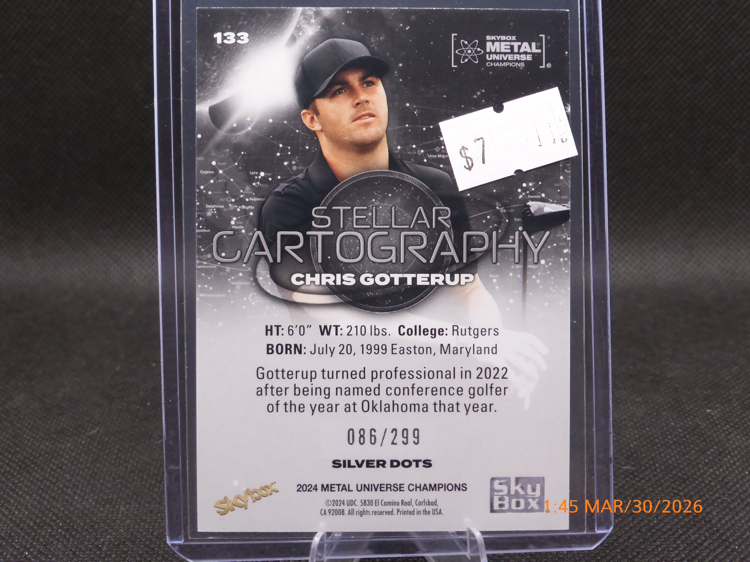 24 Metal Universe Champions Chris Gotterup #133
