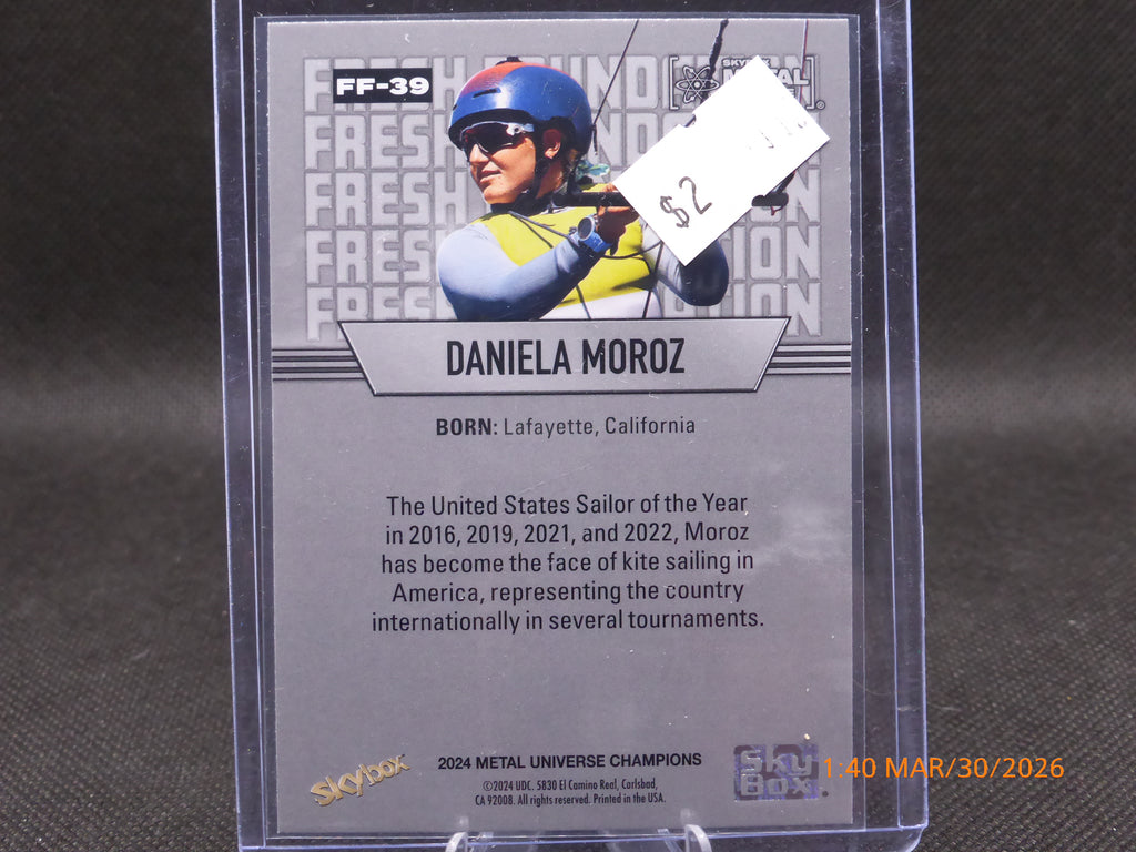 24 Metal Universe Champions Daniela Moroz #FF-39