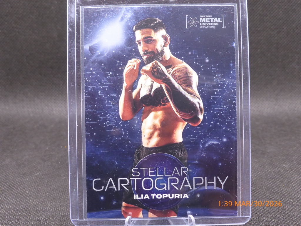 24 Metal Universe Champions Ilia Topuria #139