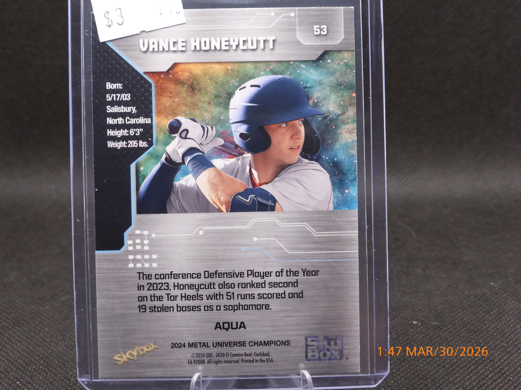 24 Metal Universe Champions Vance Honeycutt #53