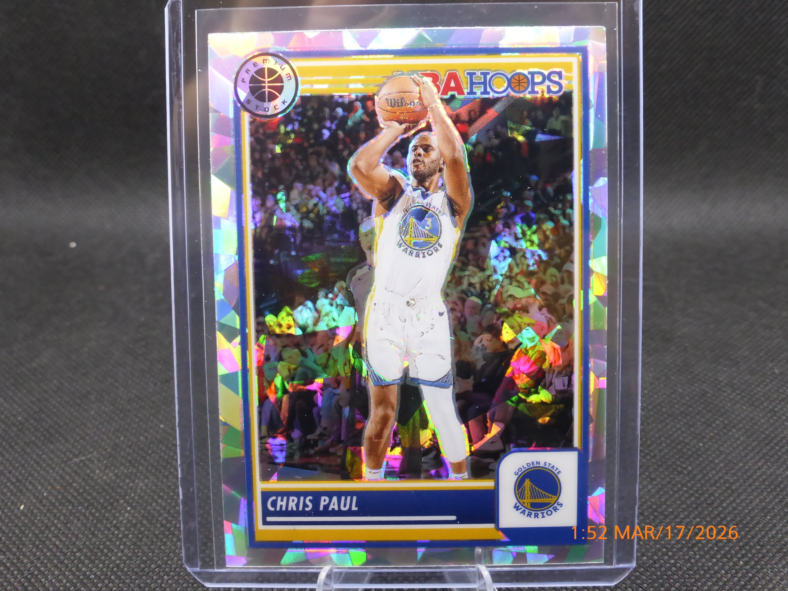 24 NBA Hoops Chris Paul #134 Crack Ice Prizm