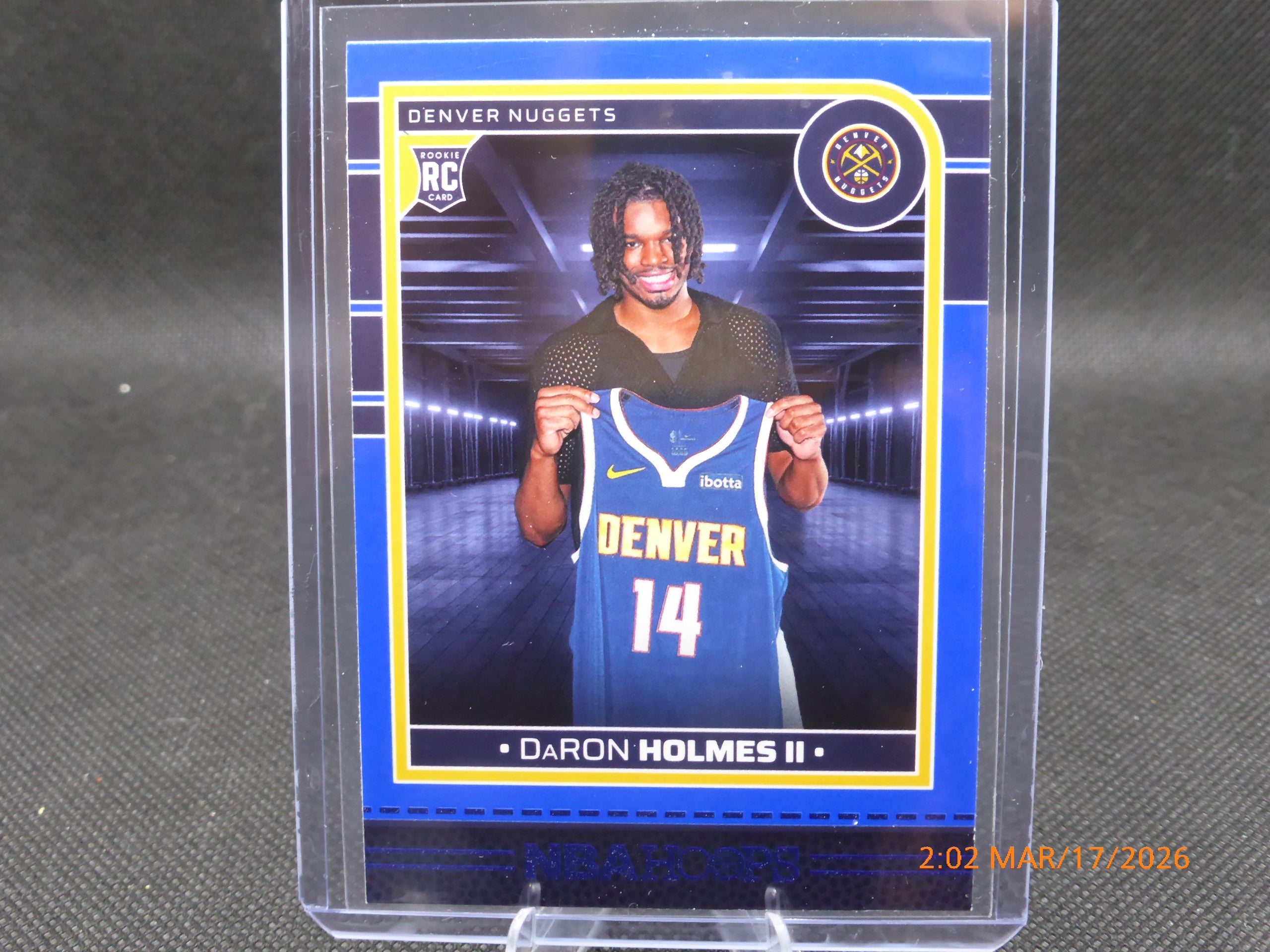 24 NBA Hoops DaRon Holmes II #252 Blue