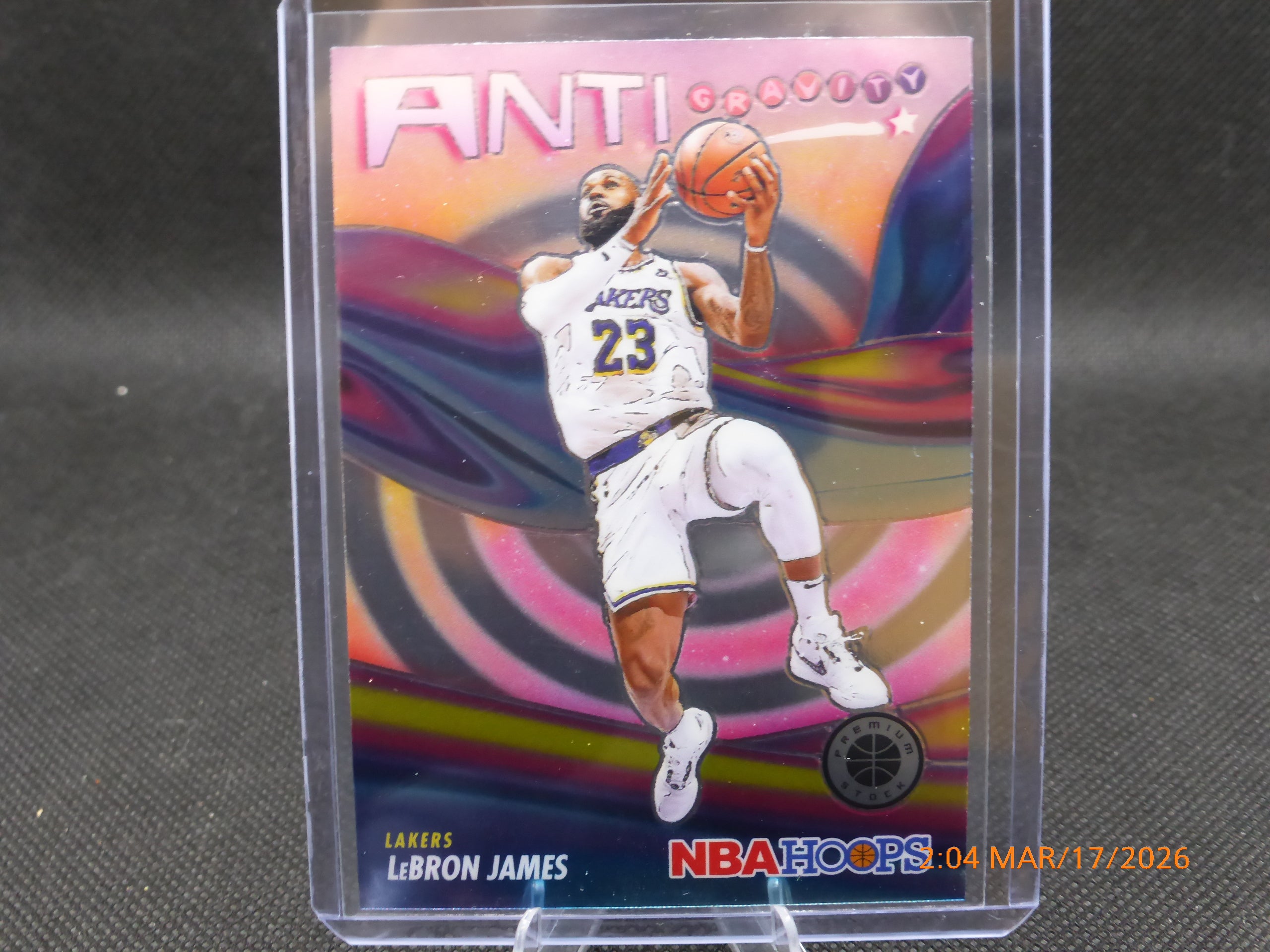 24 NBA Hoops LeBron James #2 Anti Gravity