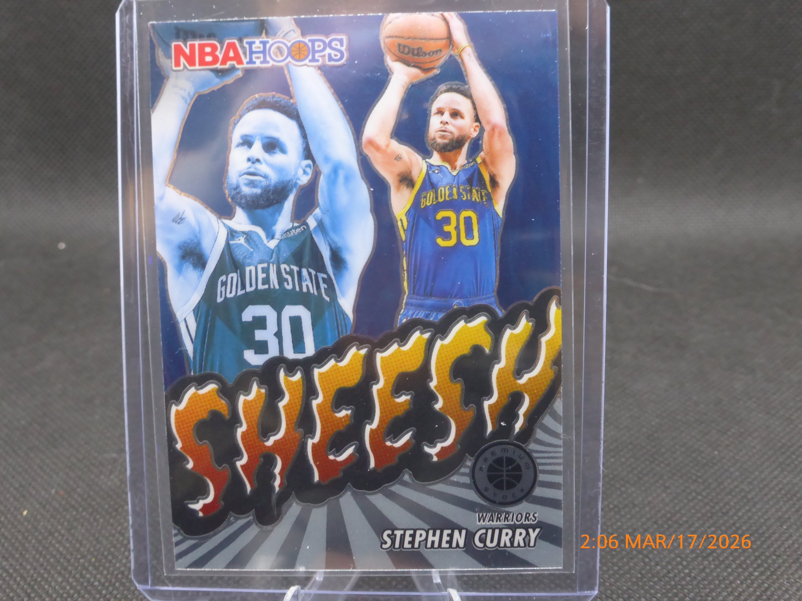 24 NBA Hoops Stephen Curry #5 Sheesh