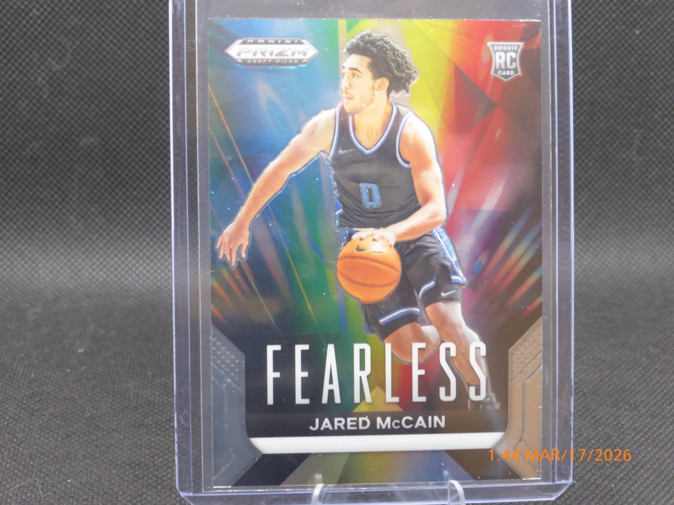 24 Prizm Draft Picks Jared McCain #8 Fearless