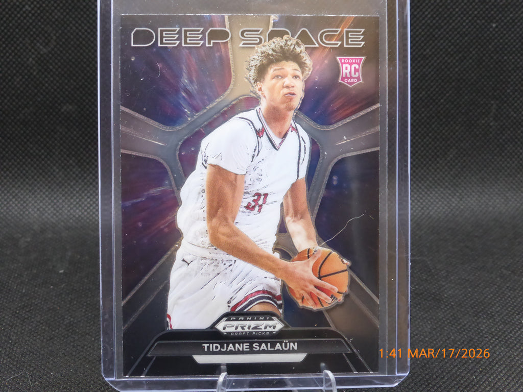 24 Prizm Draft Picks Tidjane Salaun #9 Deep Space