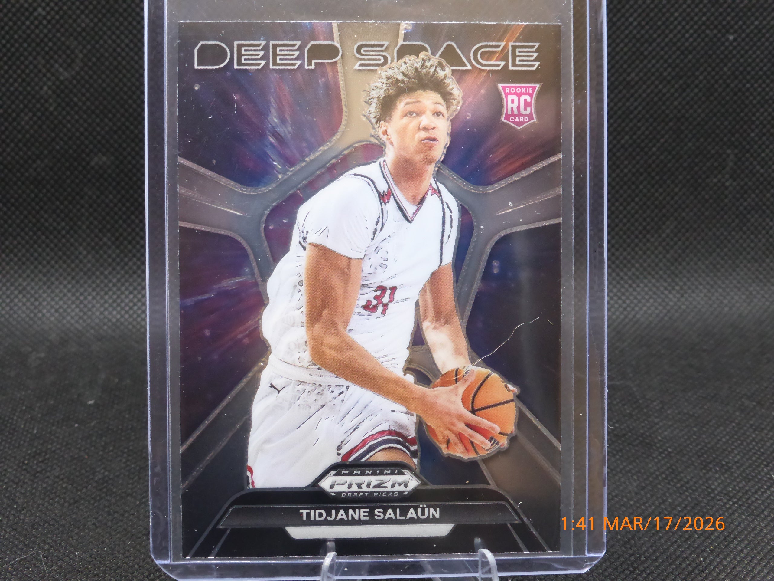 24 Prizm Draft Picks Tidjane Salaun #9 Deep Space