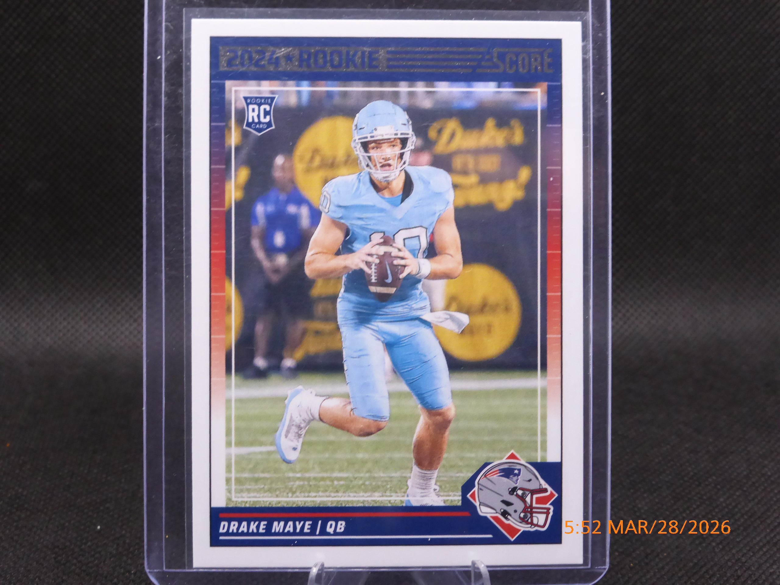 24 Score Drake Maye #303
