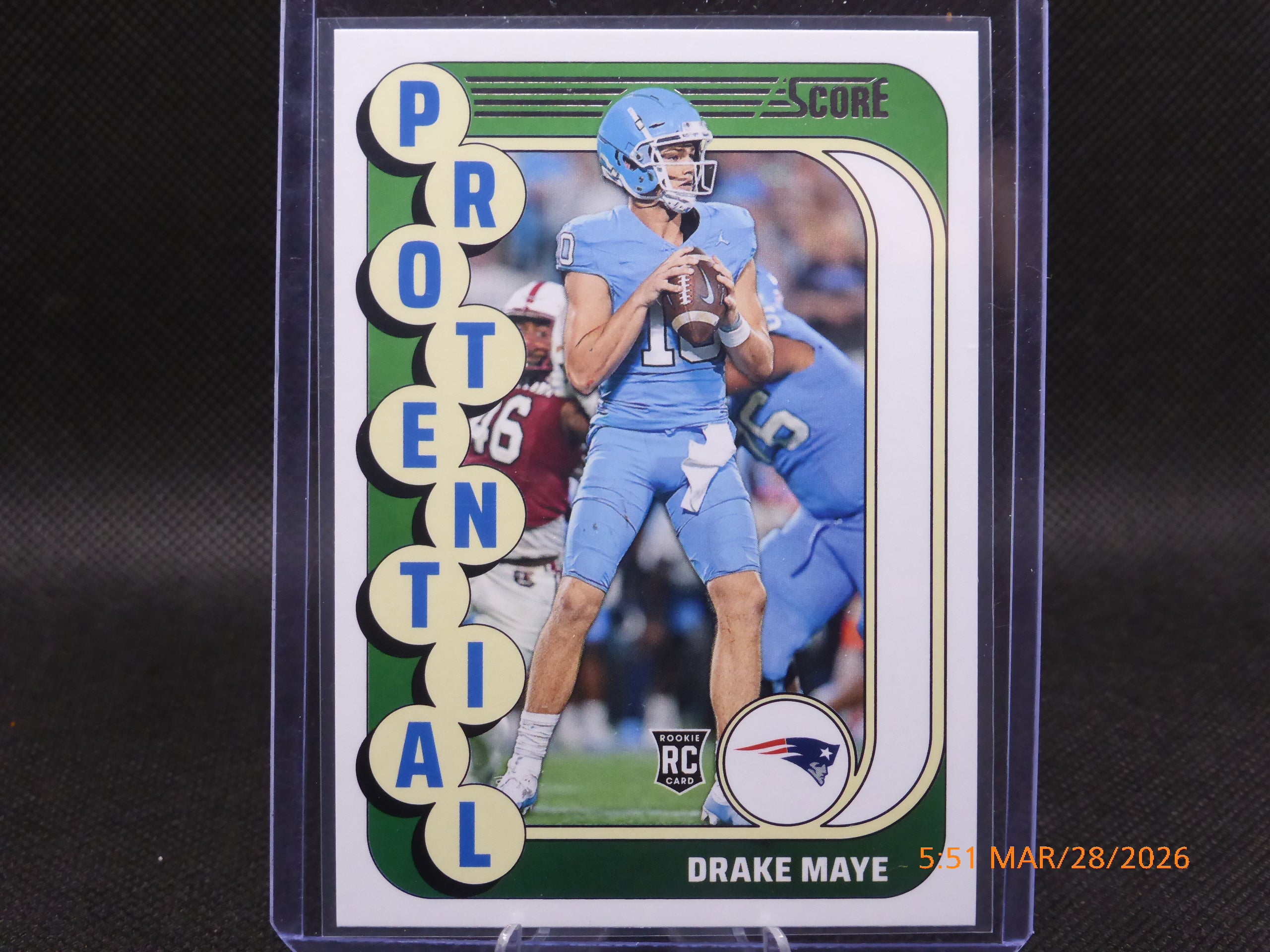 24 Score Drake Maye #3 Protential