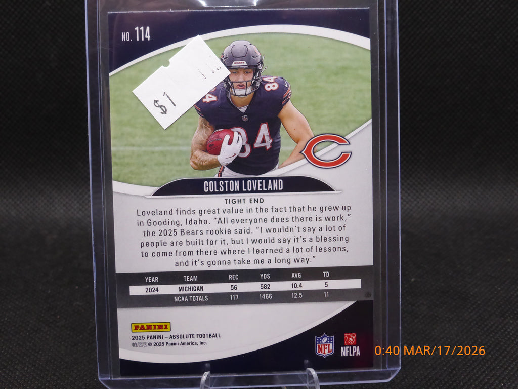 25 Absolute Colston Loveland #114