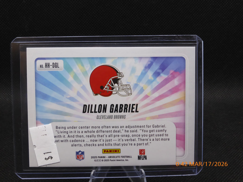 25 Absolute Dillon Gabriel #HH-DGL