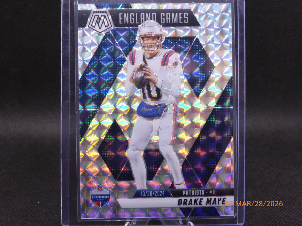 25 Mosaic Drake Maye Mosaic Prizm