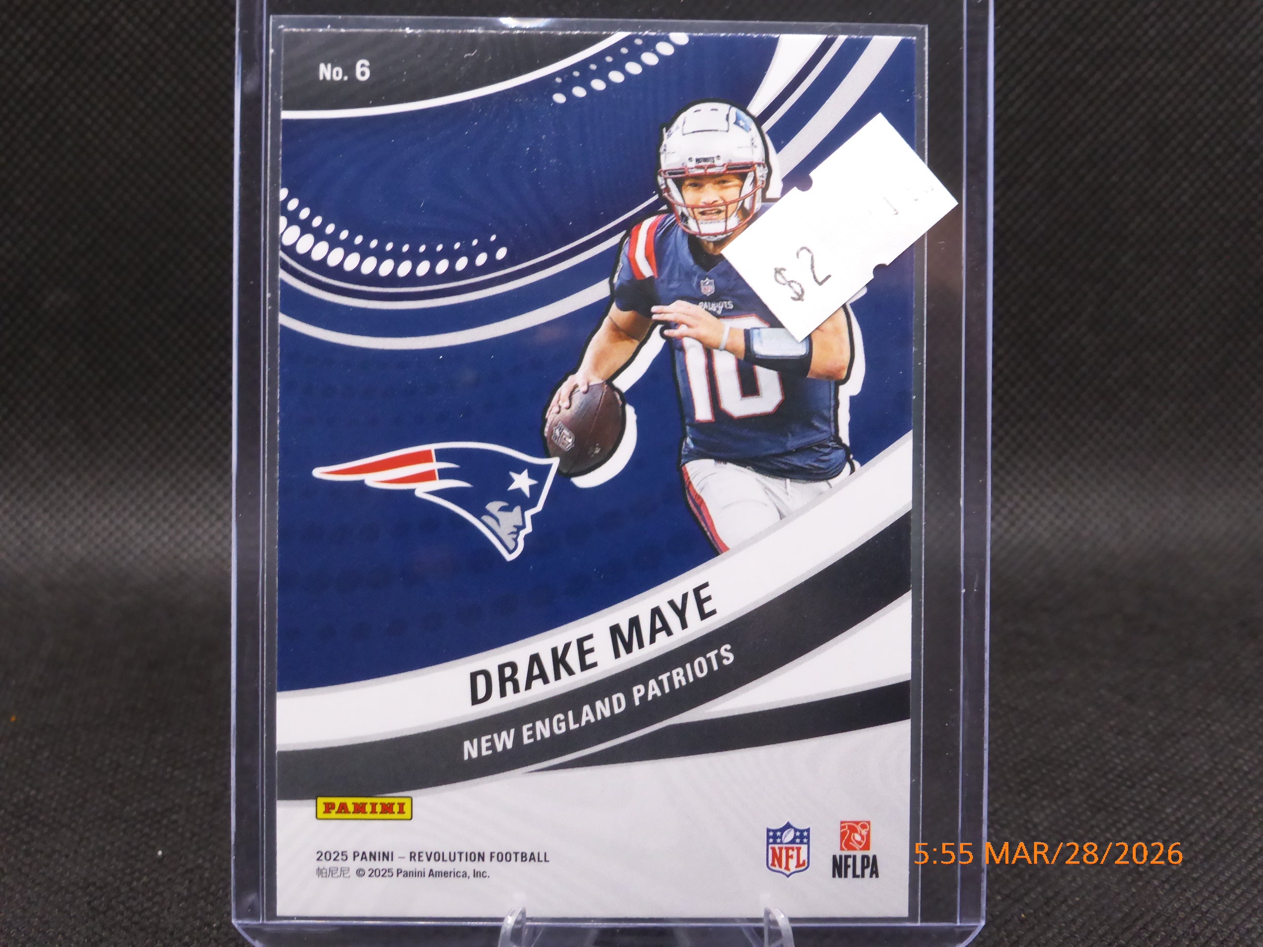 25 Revolution Drake Maye #6 Futures