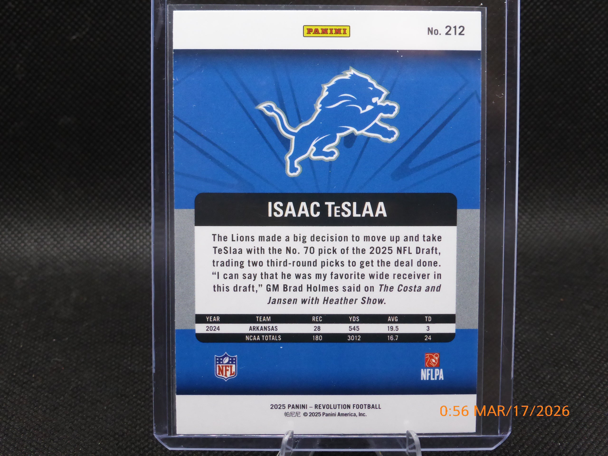 25 Revolution Isaac TeSlaa #212