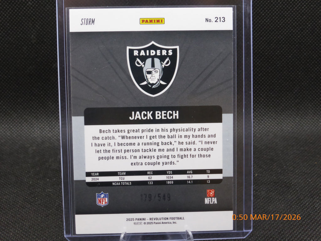 25 Revolution Jack Bech #213 Storm 147/549
