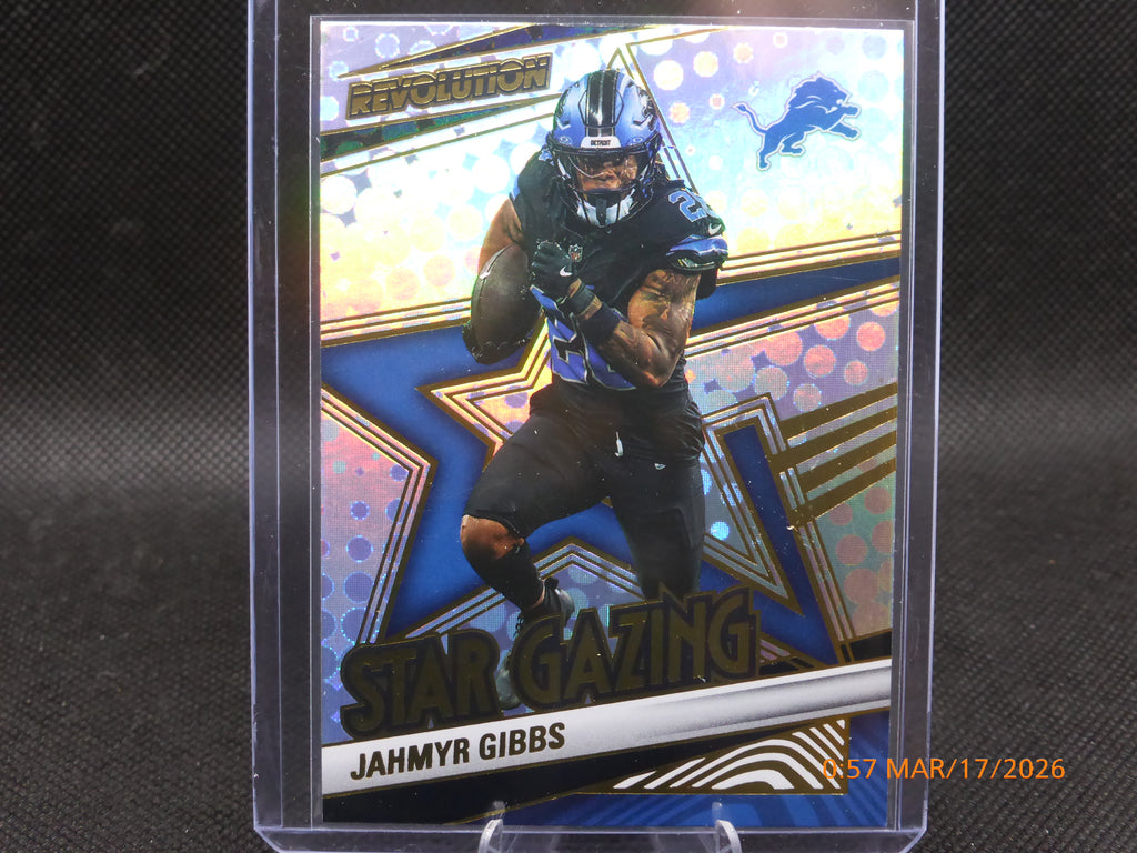 25 Revolution Jahmyr Gibbs #10 Star Gazing
