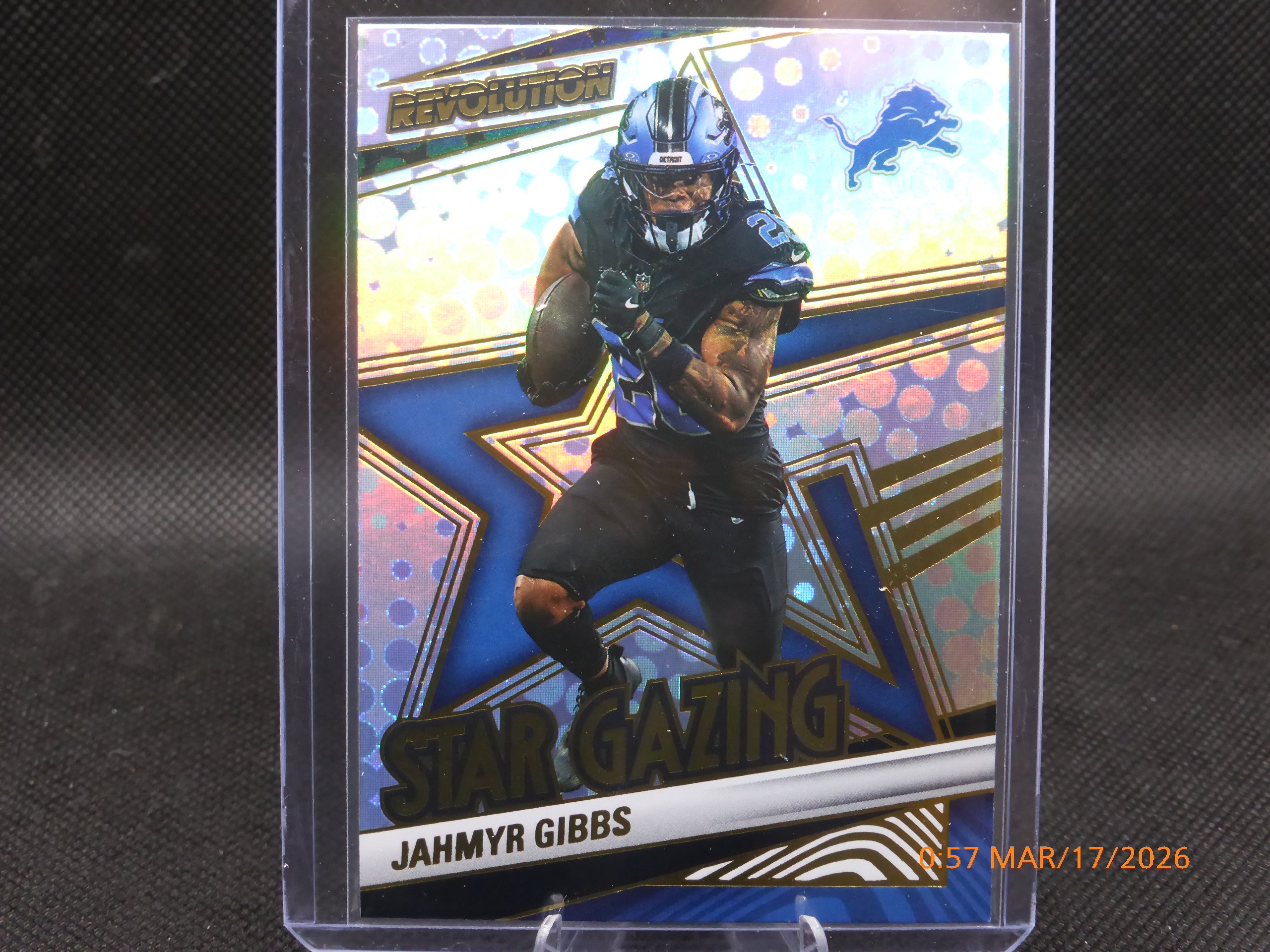 25 Revolution Jahmyr Gibbs #10 Star Gazing