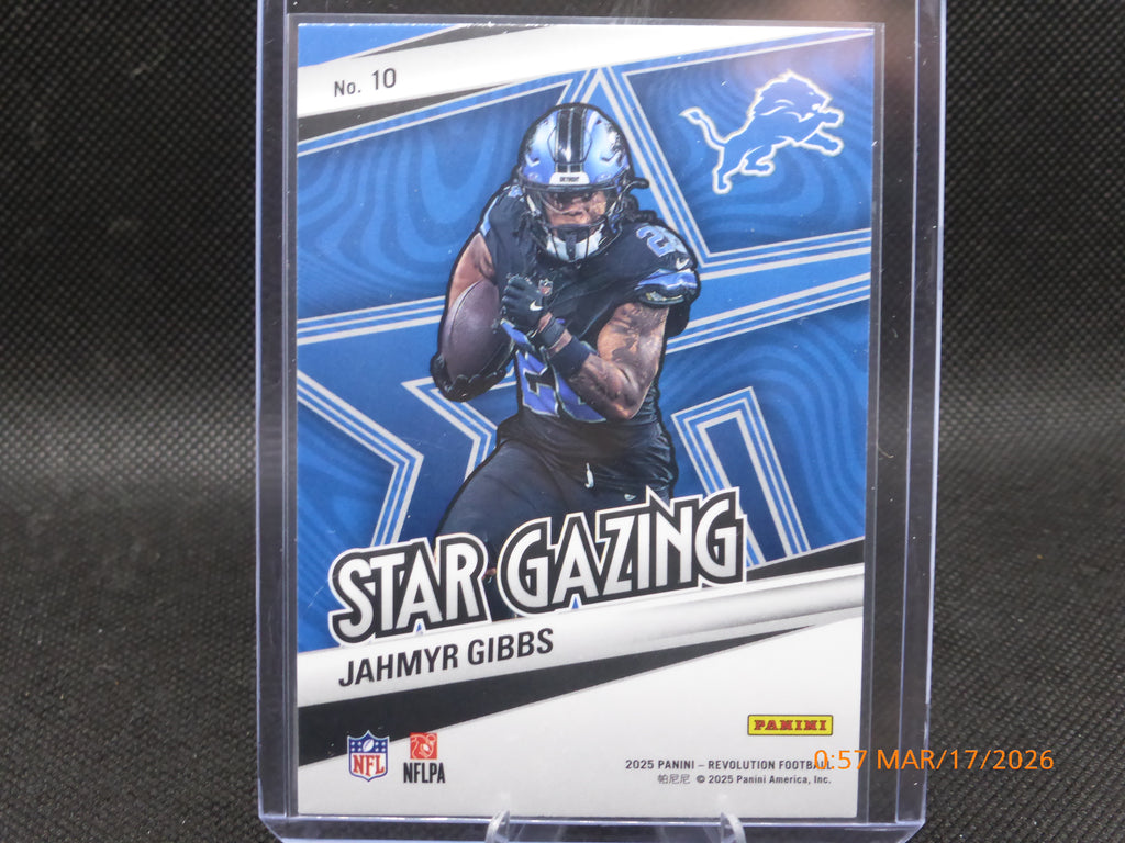 25 Revolution Jahmyr Gibbs #10 Star Gazing