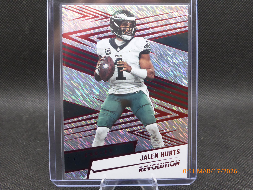 25 Revolution Jalen Hurts #153 Storm Red
